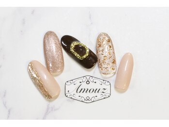 アモウズ(Amouz)/定額【テーマ:ベージュ】2