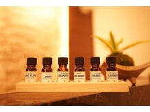 モアリフレッシュ 高田馬場店(More Refresh)/６種類アロマオイルを選べます