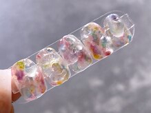 サニーデイズ ネイルアンドビューティー 曙橋店(SunnyDays Nail&Beauty)/オーロラ◎クリア