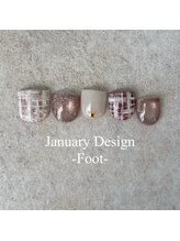 エトワールネイル 高崎筑縄町店(Etoile nail)/25年1月フット定額