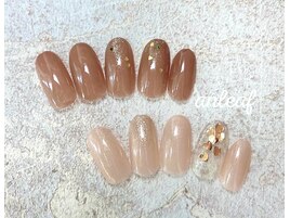 定額¥4880 ハートホロネイル