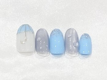 キャンアイドレッシー 下赤塚店/梅雨ネイル