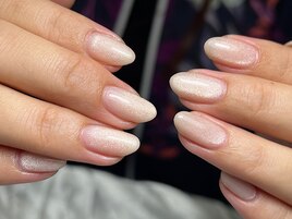 【シンプル】マグネットネイル