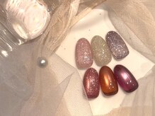 ディーエル ビューティー 二子玉川店(DL BEAUTY)/秋カラーマグネットネイル