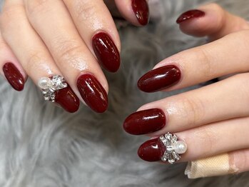 アングゥ ウル(ungu ul)/ボルドーワンカラー