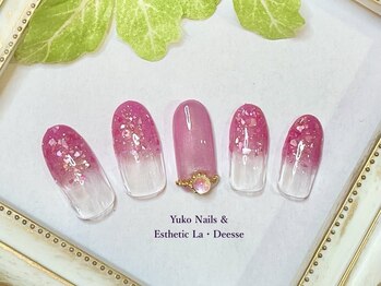 ユウコネイルズアンドエステティック ラ デェス(Yuko Nails & Esthetic La Deesse)/ゴールドコース (定額制)¥8000