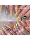 yellow nail！！