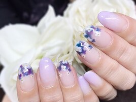 あじさいネイル/初回9,504円