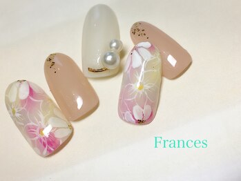 フランセス(Frances)/フラワーネイル