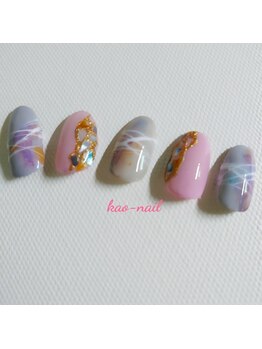 カオ ネイル(kao nail)/ニュアンスネイル 6500円
