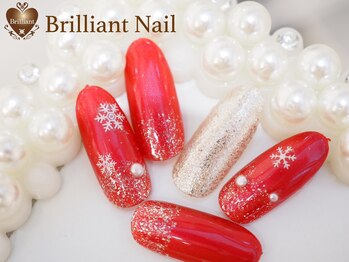 ブリリアント/クリスマスネイル