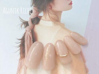 アグニークリッシェ(Agunik Riche)/【シンプルネイル】