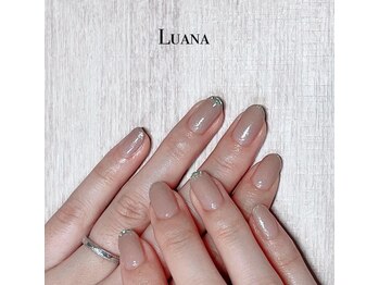 ルアナ(Luana)/細フレンチネイル/ブライダル