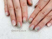 クアトログランシュ 青葉台(QUATRO×GranCieux)/カラグラ お花 シンプルネイル