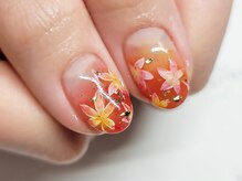 ネイルフロンティア 吉祥寺(NAIL FRONTIER)/もみじグラデーション11980円