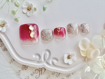 オリビアブルー(Olivia Blue)/シェルミラー×グラデーション