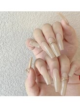 クイーンズビューティーサロン 新宿本店(Queen's beauty salon)/チップ長さ出し定額コース