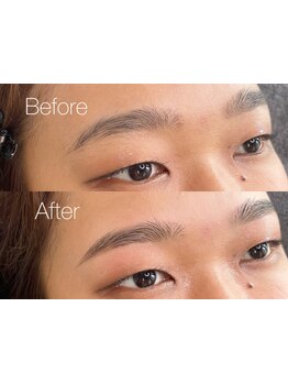 アイブロウメニューがあるサロン