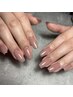 〈モデル価格〉　長さ出し10本【Gel-x】+ワンカラーorラメグラ