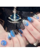 ミス シャーリー(Miss Shirley)/【ブルーブラックシックネイル】