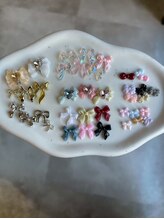 ネイルサロンアンドスクール ベル(Belle)/リボンパーツ