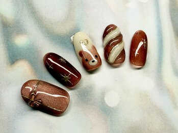 キャンアイドレッシー 三鷹ネイルサロン/クリスマスネイル【定額A】