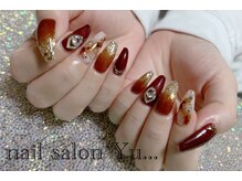 ネイルサロン ユー(Yu...)/キャラメルnail
