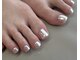 フィロンネイル 本町店(filonnail)の写真/フットネイルで楽しむ日常を高めるおしゃれな足元に♪