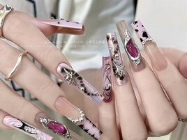 #y2kネイル #シルバーアクセ