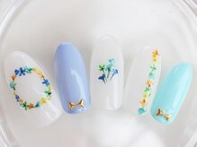 ネイルサロン あかねいろ/春夏　押し花☆フラワー☆結婚式