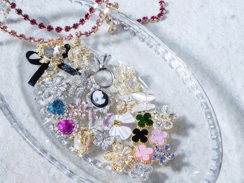 ネイルプラザ 河原町OPA店(NAIL PLAZA)/キラキラトレンドパーツ♪