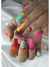 カラフル/ギャルネイル