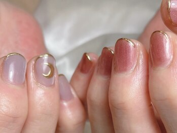 ブルヴェール(Bleu vert)/三日月アート