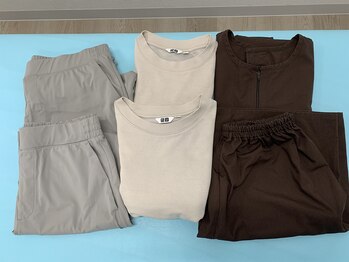 ぺんぎん堂整骨院/お着替えあります