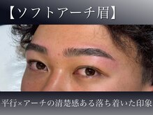 メンズアイブロウサロンバイクロト 天神大名(MEN’S EYEBROW SALON by KUROT)/ソフトアーチ眉[眉/眉毛サロン]