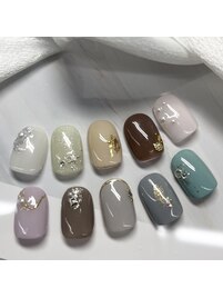ワンポイントネイル