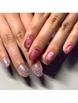 ザ バームシックス 銀座三丁目店(THE BALM six)/マグネットネイル/ワンカラー