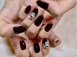 ボルドー 血豆カラー パラジェル