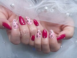 べっ甲ネイルです