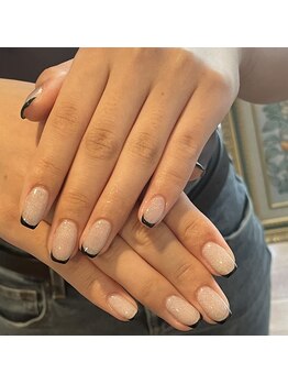 Nail salon Hana-JNEC1級所持/ネイルケア/持ち込み/長さだし/スカルプ/マグネット-/フレンチネイル