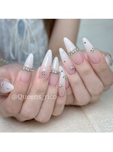 クイーンズビューティーサロン 新宿本店(Queen's beauty salon)/チップ長さ出し10本やり放題