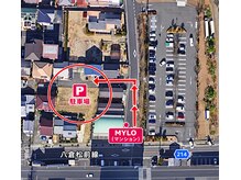 マイロ(MYLO)の雰囲気（駐車場はこちらへ2台希望の方は事前にお知らせください。）