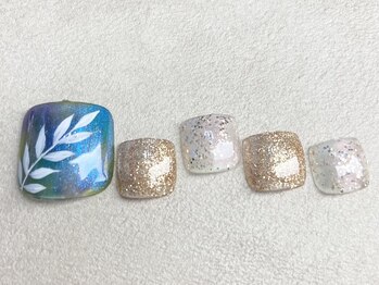 ルスールネイル(Le Seul nail)/【フット】定額デザインジェル