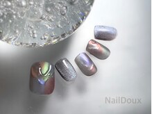 ネイル ドゥ 岡山駅前店(Nail Doux)/個性派カラフルフットネイル