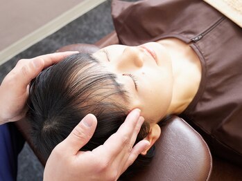 オリガミ鍼灸接骨院 旭丘院/ヘッドマッサージ