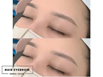 ハッシュタグ エアーアイブロウ 仙台(#AIR EYEBROW)/仙台眉毛専門サロン