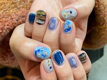 カーティシーネイルズ(curtisii NAILS)/blue
