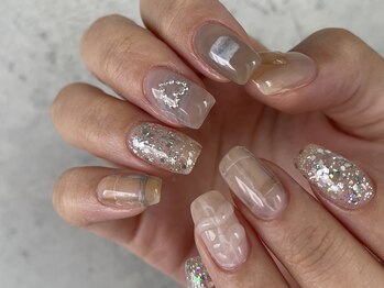 リノ 大阪本町店(lino)/ニュアンスネイル【12.23.s】