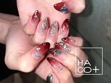 ハコプラスネイルズ 表参道 渋谷(Haco+ Nails)/Kurumi | デザインアート