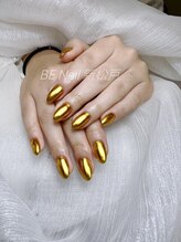 ビーネイル 新松戸(BE NAIL)/キラキラミラーネイル